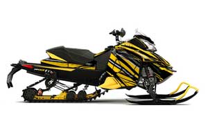 Details about   Yellow Ski-Doo Reflective Decal Kit 414949113 